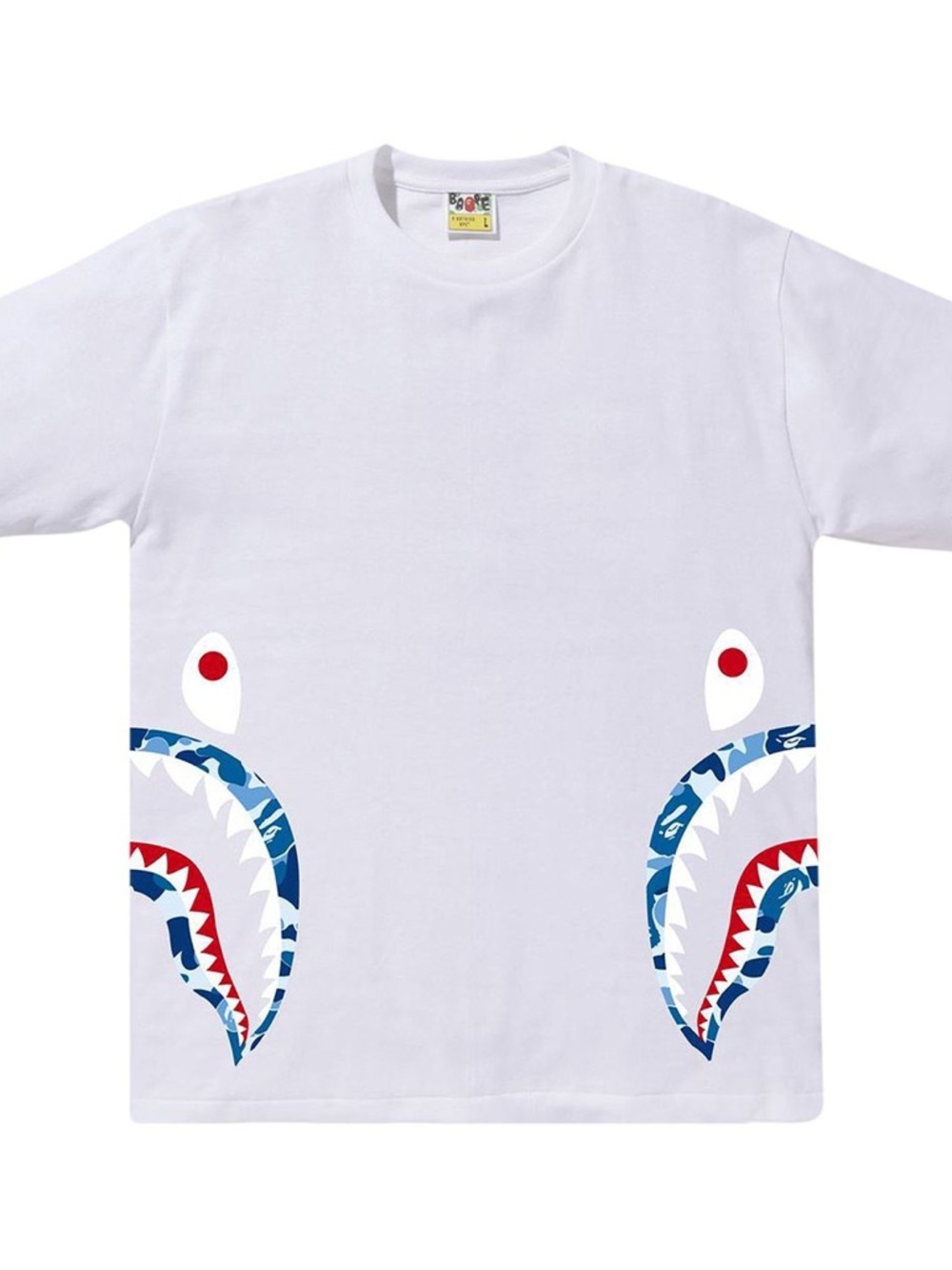 BAPE ABC Camo Side Shark tee